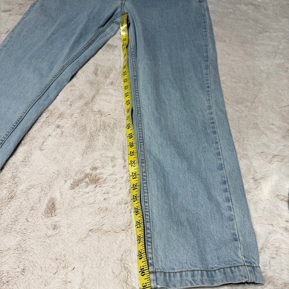 BDG Urban Outfitters Light Wash Denim Overalls 34 - Picture 6 of 8